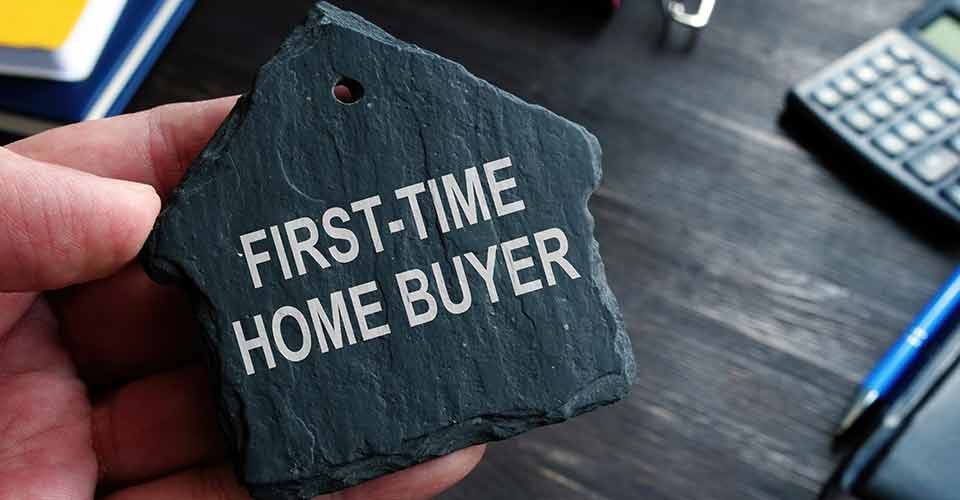 First-time homebuyer sign